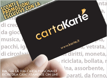 Scopri la CartaKarté